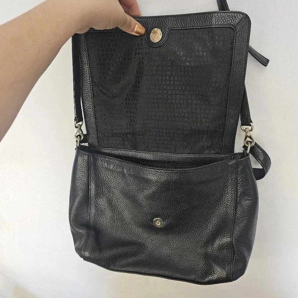 Kate Spade Black Bowtie crossbody‎